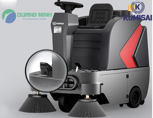 xe quet duong ngoi lai kumisai kms gs1 2